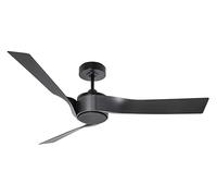 CasaFan ECO REVOLUTION - Ventilateur de plafond silencieux avec télécommande et moteur DC/EC - 6 vitesses et option LED - Pour pièces jusqu'à 35 m² - Diamètre : 136 cm