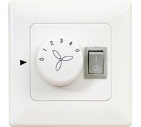 CasaFan Interrupteur mural pour ventilateur de plafond blanc