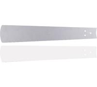 CasaFan Set de pales pour ventilateur de plafond Motif des ailes: blanc, gris