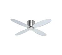 CasaFan Ventilateur de plafond 311280W Eco plat II 112 cm Argent Wi-Fi
