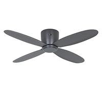 CasaFan Ventilateur de plafond 311284W ECO PLANO II 112cm Noir Wi-Fi