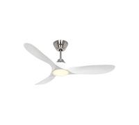 CasaFan Ventilateur de plafond 312263 Eco GENUINO-L avec lumière 122 cm blanc mat