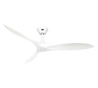 Casafan | Ventilateur de plafond ECO AIRSCREW | Ø hélice 1520 mm | blanc mat/blanc mat