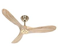 Casafan | Ventilateur de plafond ECO GENUINO | Ø hélice 1220 mm | naturel/laiton