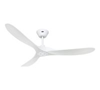 Casafan | Ventilateur de plafond ECO GENUINO | Ø hélice 1520 mm | blanc mat/blanc mat