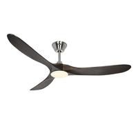 Casafan | Ventilateur de plafond ECO GENUINO-L | Ø hélice 1520 mm | noyer/chromé