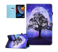 CASAFUNY Coque pour iPad 9e Génération 2021/iPad 8ème Génération 2020/iPad 7ème Gén 2019 Housse Étui de Protection Coque Tablette pour iPad 10.2 Pouces 2021/2020/2019, Arbre de Vie