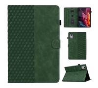 CASAFUNY Coque pour Lenovo Tab K11 Plus 11.45 Pouces Housse de Protection en Cuir PU Tablette Étui Case Flip Portefeuille Cover pour Lenovo Tab K11 Plus 11.45" 2024 (TB352FU), Vert