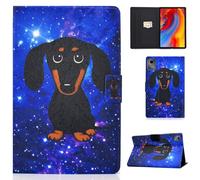 CASAFUNY Coque pour Lenovo Tab M11 11" 2024 Housse Étui de Protection avec Veille/Réveil Automatique Coque Tablette Lenovo Tab M11 2024 TB-331FC, Petit Chien Noir