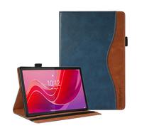 CASAFUNY Coque pour Lenovo Tab M11 11 Pouces 2024 Étui Housse de Protection en Cuir PU avec Poche de Document pour Lenovo Tab M11 Tablet 11'' (TB330FU/TB330XU), Bleu
