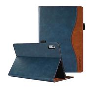 CASAFUNY Coque pour Lenovo Tab M9 9" 2023 Etui PU Cuir Housse de Protection avec Multi-Angles Support pour Lenovo Tab M9 2023, Bleu