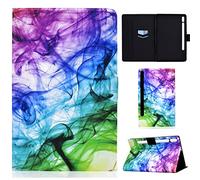 CASAFUNY Coque pour Lenovo Tab P12 12,7 Pouces 2023 Étui Housse de Protection en Cuir PU Tablette Cover avec Veille/Réveil Automatique et Porte-Stylet pour Lenovo Tab P12 2023, Rauch