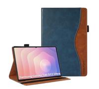 CASAFUNY Coque pour Samsung Galaxy Tab S11 Ultra 14.6 Pouces 2025 Housse de Protection avec Support S Pen Multi-Angles Support Étui pour Samsung Galaxy Tab S11 Ultra 2025 SM-X930 / SM-X936B, Bleu