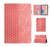 CASAFUNY Coque pour Samsung Galaxy Tab S6 Lite 10.4 Pouces 2024/2022/2020 Housse de Protection Étui à Rabat avec Veille/Réveil Automatique Coque pour Tablette SM-P620/P625/P613/P619/P615/P610, Rose