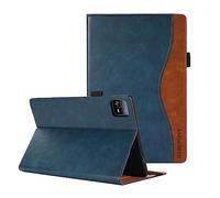 CASAFUNY Coque pour Xiaomi Pad 6 / Xiaomi Pad 6 Pro Etui PU Cuir Housse de Protection avec Multi-Angles Support pour Xiaomi Mi Pad 6/Mi Pad 6 Pro 11 Pouces Tablette 2023, Bleu