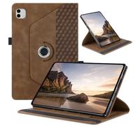 CASAFUNY Coque Rotative pour Honor MagicPad4 12.3 2026,Marron | PU Cuir,Étui Rotatif à 360 Degrés Tablette Housse Protection pour Honor MagicPad3 Pro/Honor MagicPad4 12.3 Pouces 2026