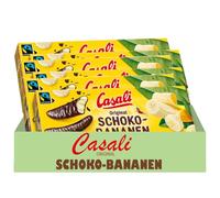 Casali Schoko-Bananen, 48 Stück - 600gr - 6x