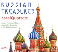 CASALQUARTETT - RUSSIAN TREASURES - CD - F4z