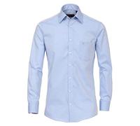 CASAMODA 006052 Comfort Fit Chemise d'affaires unie à manches extra longues pour homme 72 cm, bleu ciel, 42
