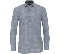 CASAMODA Chemise d'affaires imprimée Comfort Fit, bleu foncé, 43