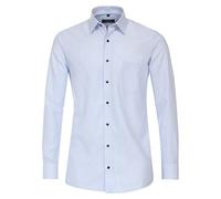 CASAMODA Chemise d'affaires unie Comfort Fit, bleu clair, 42
