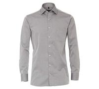 CASAMODA Chemise d'affaires unie Comfort Fit, gris moyen, 44