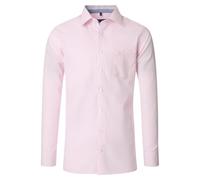 CASAMODA Chemise d'affaires unie Comfort Fit, Rose délicat, 48
