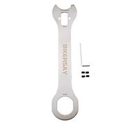 CasaNexa Clé universelle à double tête 16 mm 36 mm Outil de verrouillage pour axe central 44-48 mm