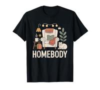 Casanier Style De Vie Douillet Rester La Maison D Interieur T-Shirt