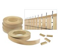 CASANOOV - Kit de lamelles occultantes PVC souple BALDO L.400m x l.4,6cm - Beige RAL1001 - 800 clips inclus - Brise-vue flexible pour clôture rigide - Installation rapide et protection anti-UV