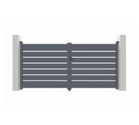 Casanoov Portail battant 3m VOGEL H.140cm gris
