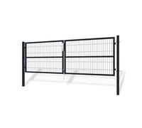 Casanoov Portail battant grillagé 3m RAZO H.100cm Gris