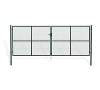 Casanoov Portail battant grillagé 4m OLGA H.150cm Vert