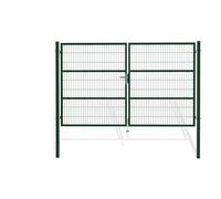 Casanoov Portail battant grillagé RAZO (Vert, 3MxH180 cm)