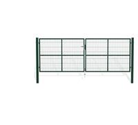 Casanoov Portail battant grillagé vert RAZO 4m H.140cm