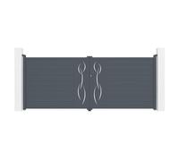 Casanoov Portail battant motorisé 4m LIFE H.160cm + Motorisation RANGER B150