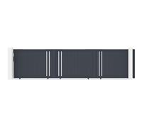 Casanoov Portail coulissant 6m GIONA H.140 aluminium gris