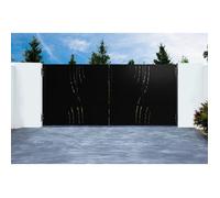 Casanoov portail fer nali veleta 350x160cm noir mat