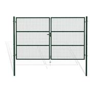 Casanoov Portail grillagé OLGA 300x180cm Vert