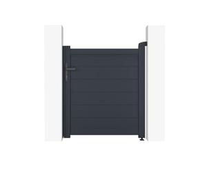 Casanoov Portillon 1m EIGER H.115cm + Kit inversion ouverture