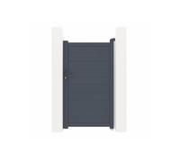 Casanoov Portillon 1m EIGER H.176cm Aluminium Gris Anthracite