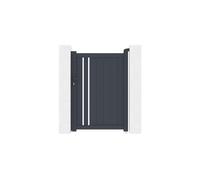 Casanoov Portillon 1m GIONA H.140cm aluminium gris