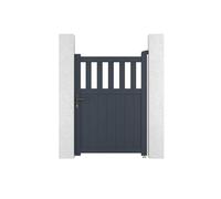 Casanoov Portillon 1m SANTIS H.140cm aluminium gris