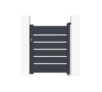 Casanoov Portillon 1m VOGEL H.120cm aluminium gris