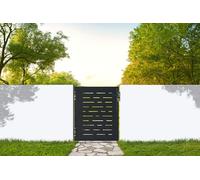 Casanoov Portillon acier 1m NALI ARLBERG H.120cm Noir mat