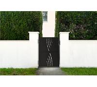 Casanoov Portillon acier 1m NALI VELETA H.140cm Noir mat