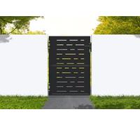 Casanoov Portillon acier noir mat 1m NALI ARLBERG H.140cm