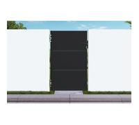 Casanoov portillon acier noir mat 1m nali h.160cm