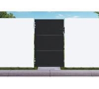 Casanoov Portillon acier noir mat 1m NALI H.160cm