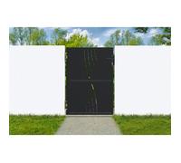Casanoov portillon acier noir mat 1m nali veleta h.140cm